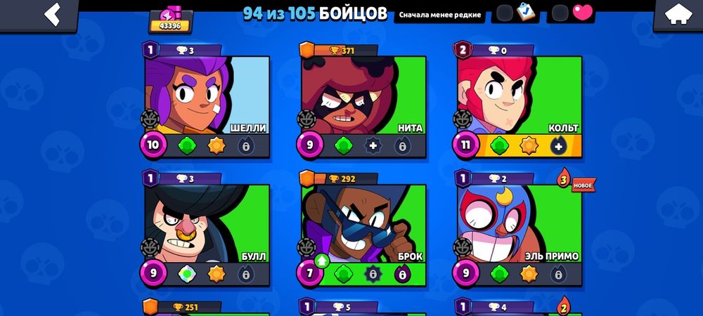 Brawl stars аккаунт  продам не дорого