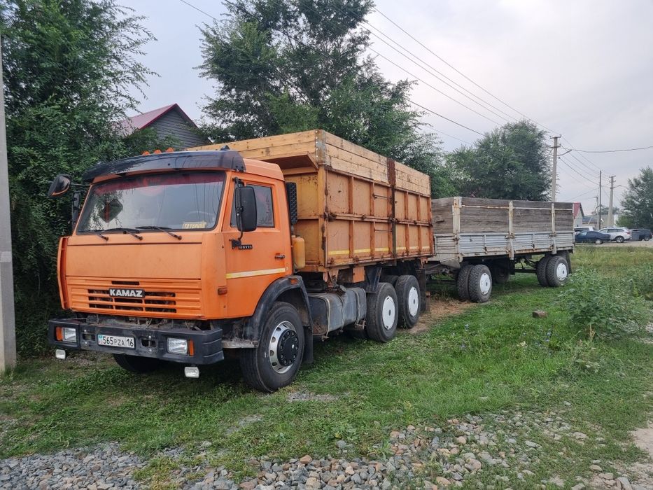 Продам камаз с прицепом