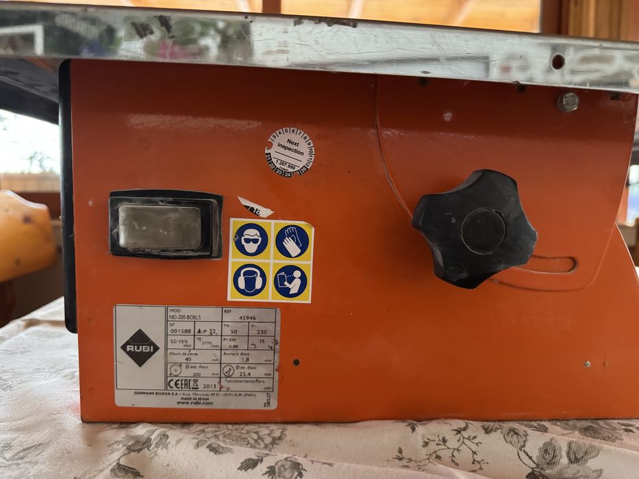 Машина за водно рязане на плочки Rubi nd 200