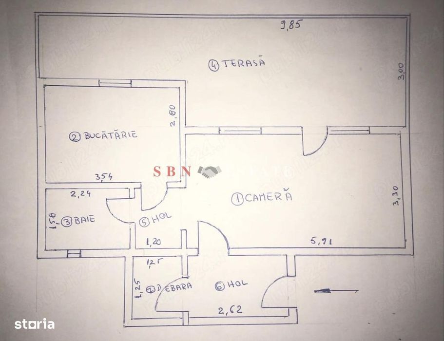 Garsoniera Colentina | Renovat
