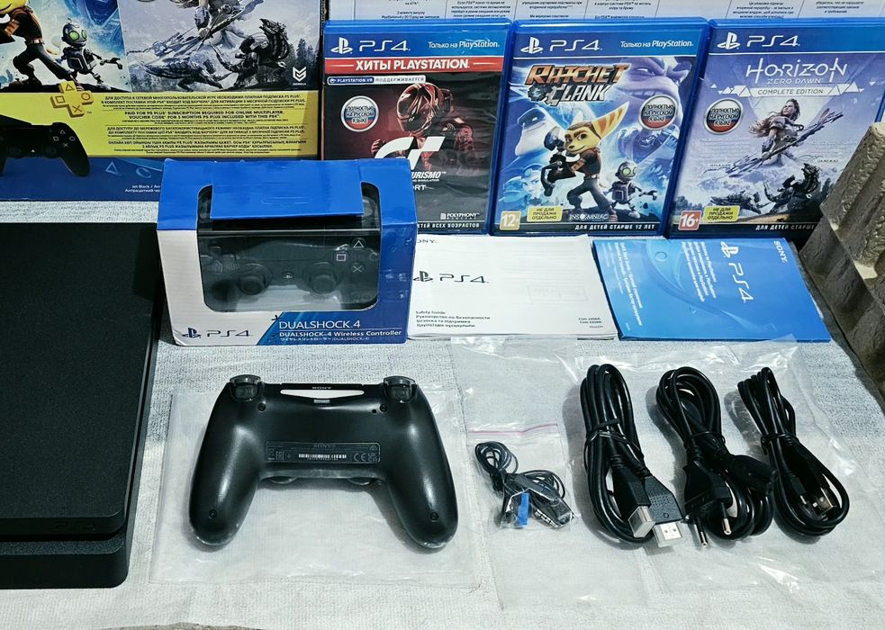 Новый Ps4 slim 1tb Jet 2 дж!