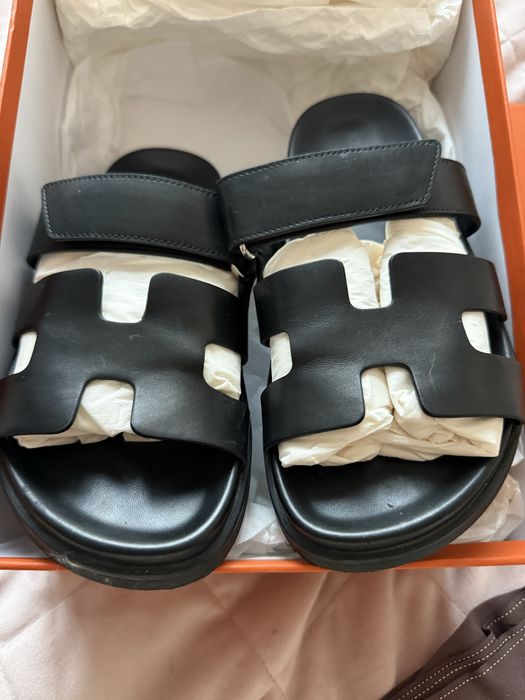 Черни чехли Hermes