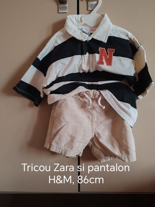 Pantalon și tricou 86cm