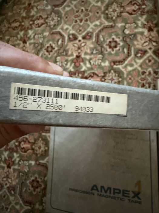 Role Sigilate benzi magnetofon AMPEX 456 Grand Master 4 8 track