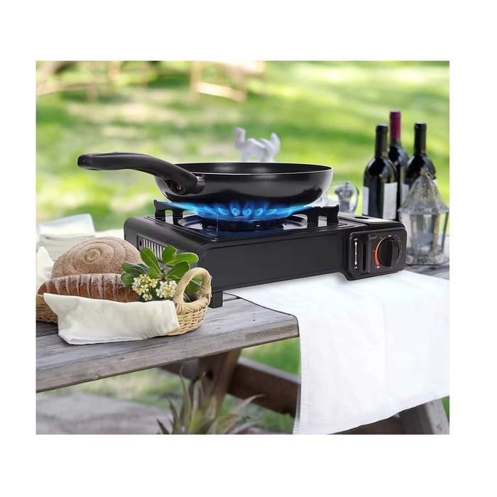 Aragaz camping, aprindere automata, 27x34x9 cm cutie transport inclusa