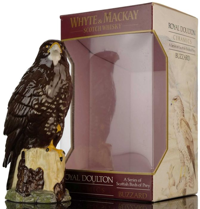 Decantor cu whisky WHYTE & MACKAY Royal Doulton Buzzard 1979