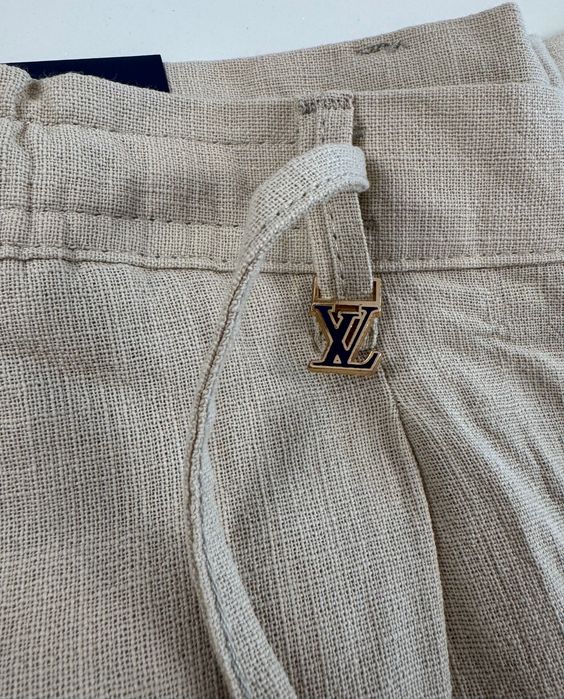 Louis Vuitton-Автентичен чисто нов мъжки летен панталон Л
