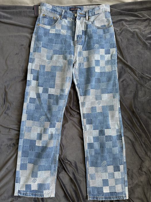 Pantaloni LouisVuitton blue/black marime M/L/XL