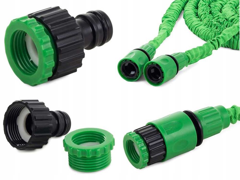 Furtun de gradina extensibil 15m cu pistol stropire 7 functii