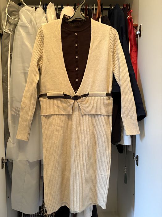 Трикотажное платье