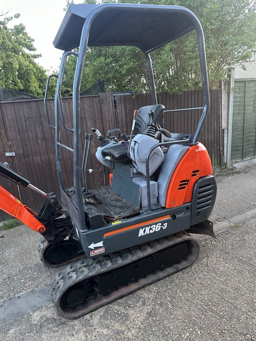 Kubota kx36-3  2011   1.5 tone excavator