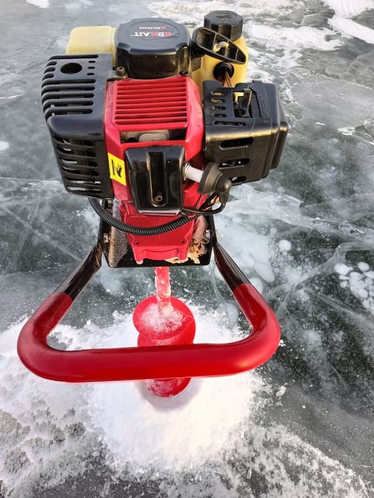 Мотобур со шнеком