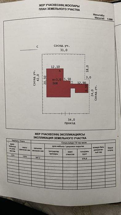 Сносқа кеткен 2 үйдің жері сатылады!!