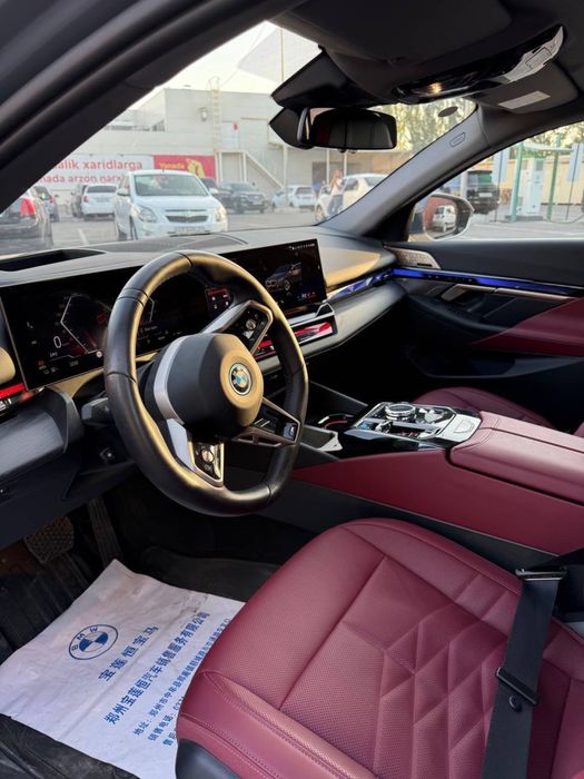 BMW i5 35L 2024 yil 5500 probeg dop opsiya bor natarus