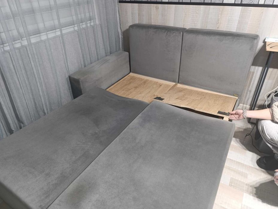 Ъглов диван-спалня