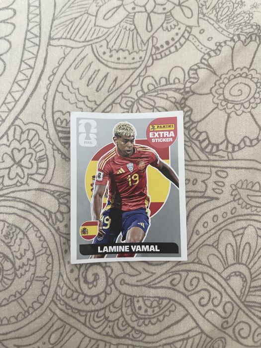 Vand extra sticker Lamine Yamal