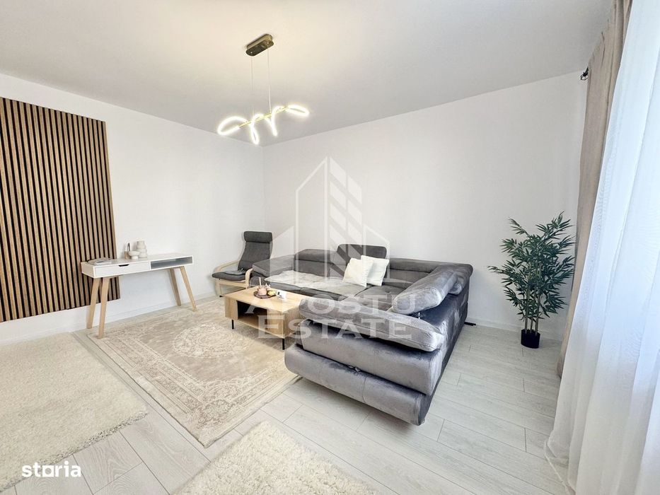 Apartament cu o camera complet mobilat si utilat la parter in Giroc.