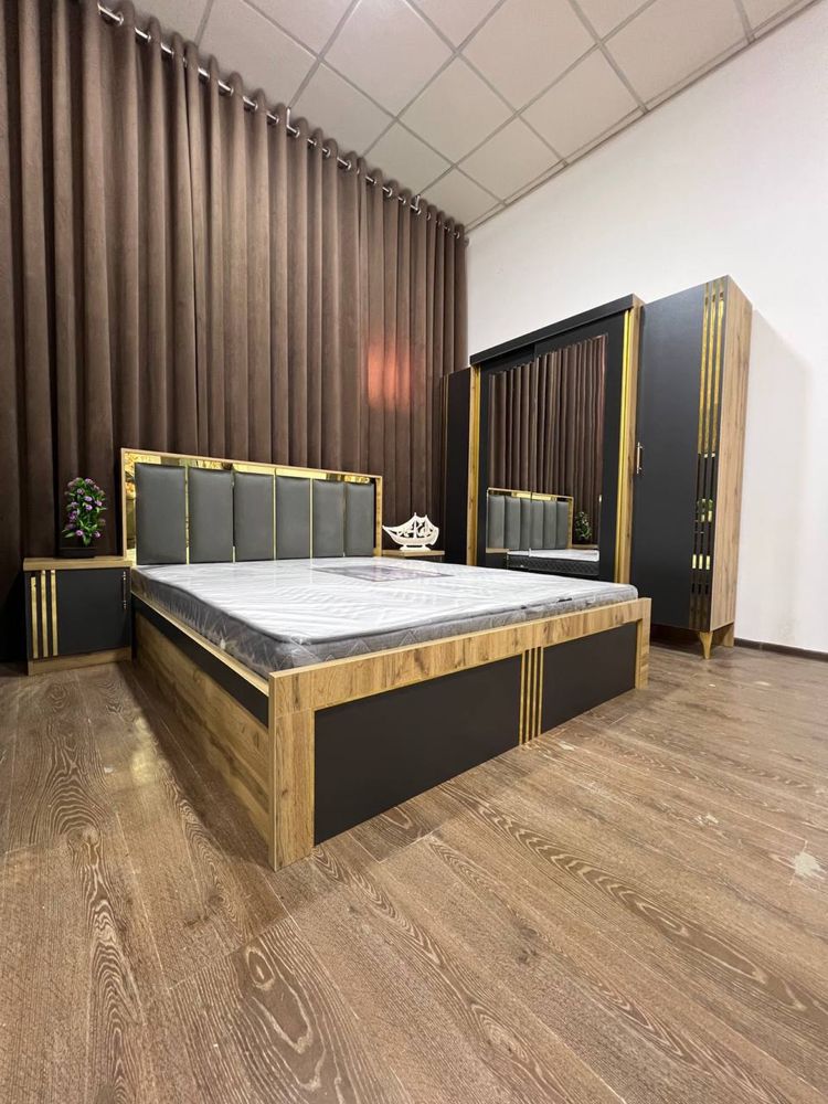 HITECH Спальный гарнитур кровать шкаф spalni yotoqxona mebel shkaf: 5 ...