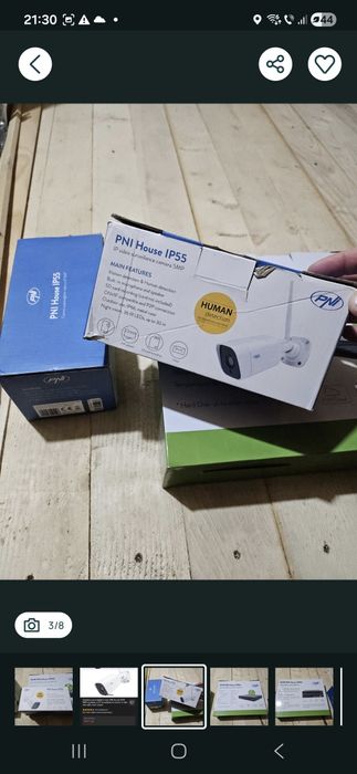 Sistem supraveghere PNI cu GARANTIE, transport  5lei