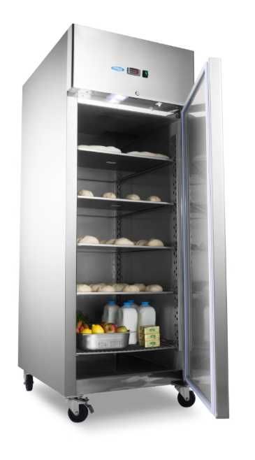 Хладилник за пекарни 800L - 60 x 80cm - регулируеми рафта - на колелца
