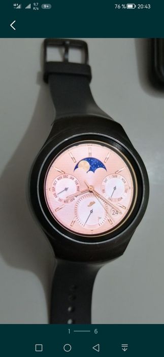 Carcasa Buna Samsung Gear S2 Curea Silicon