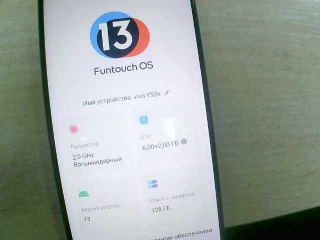 Vivo   Y53s   128гб