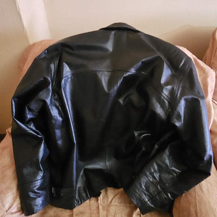 2 кожени якета – мъжки, черни (само комплект) M–L