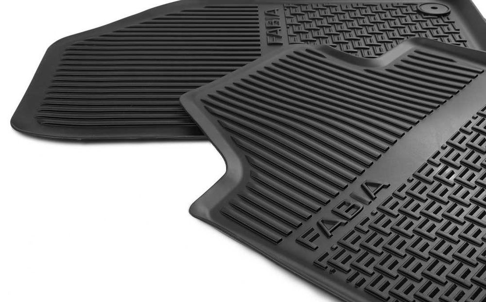 Set complet covorase originale noi din cauciuc Skoda Fabia 3 2014-2021