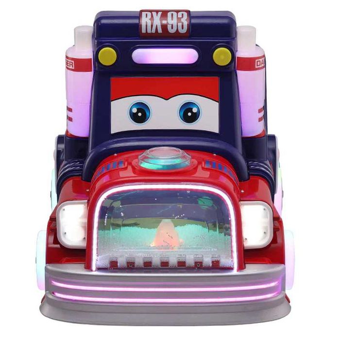 Детска клатушка влакче с монетник и LCD екран Trucking RX-93