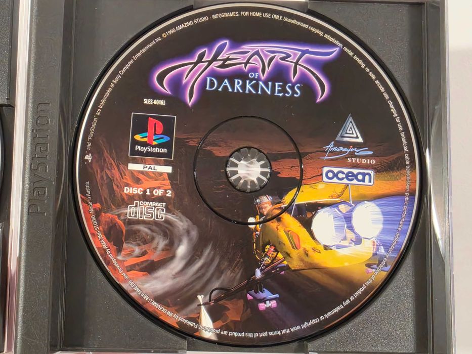 PS1 Heart of Darkness PAL CIB