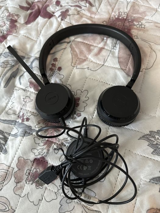 Jabra Evolve III слушалки с микрофон и usb