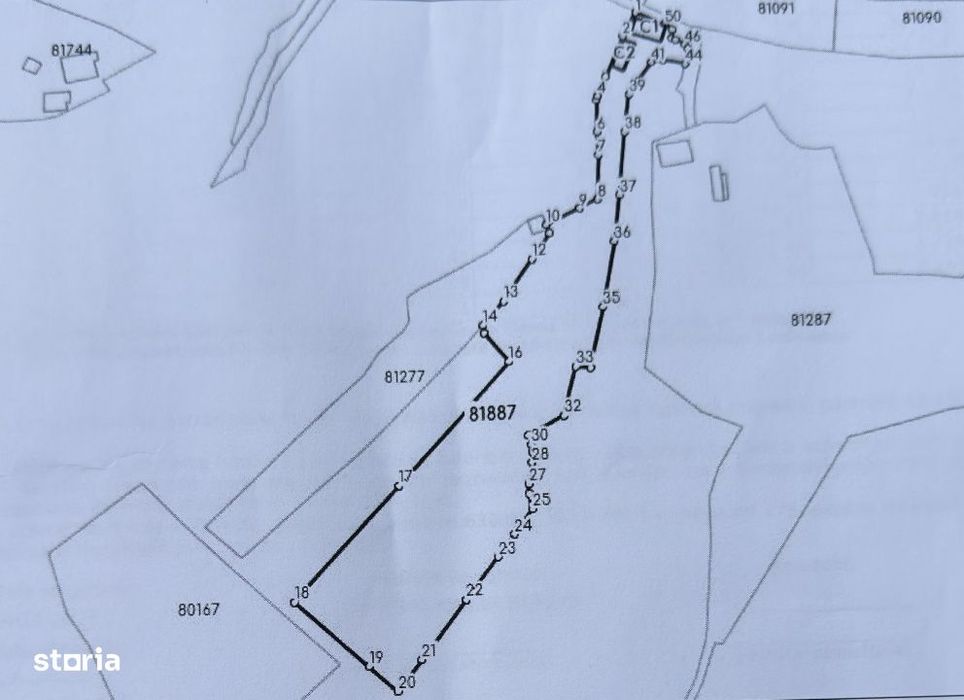 6.605 mp de natura pura – refugiu, afacere sau investitie in Candest