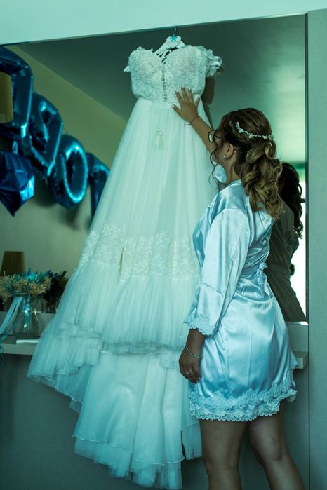 Vand rochie mireasa stil boho S/XS  Atelier Mireasa Moderna