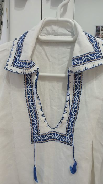 Costum popular barbatesc vechi cu fir aurit