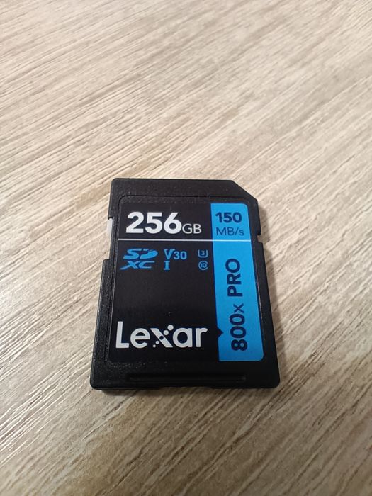 Карта памяти Sd Lexar 256