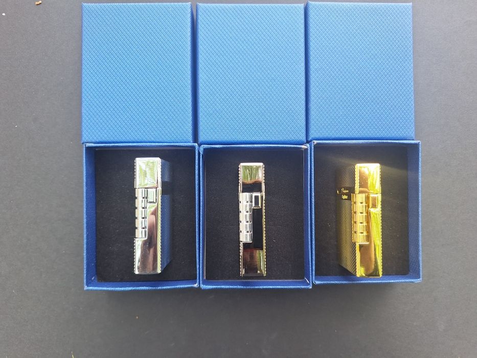 Луксозна метална запалка с два вида пламък
