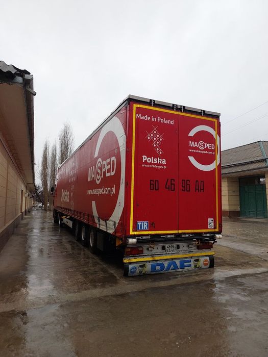 DAF XF95 EURO 3 + KRONE прицеп MEGA Сотилади