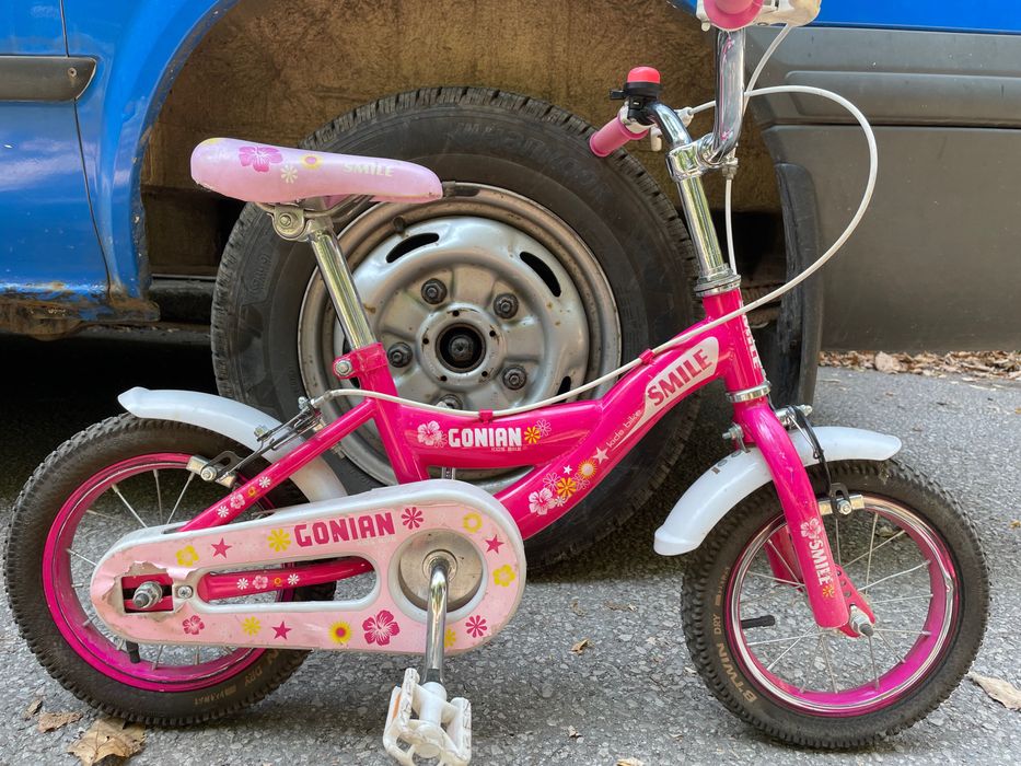 Детско колело от най малкия размер 12 цола