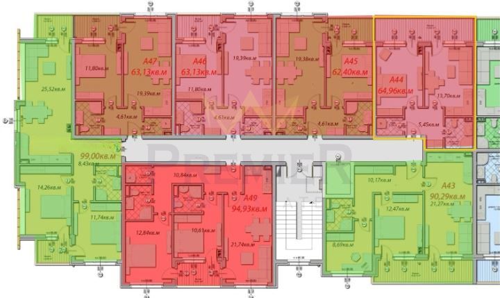 Продава се Двустаен апартамент в Бургас, Меден рудник - зона В - 65 кв.м за 533 €/кв.м - Снимка #1