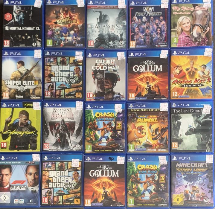 PS4 Игри за Playstation 4 - GTA V - 18.00€ за брой