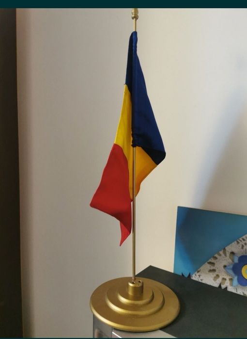 Steag Romania de birou Drapel Romania