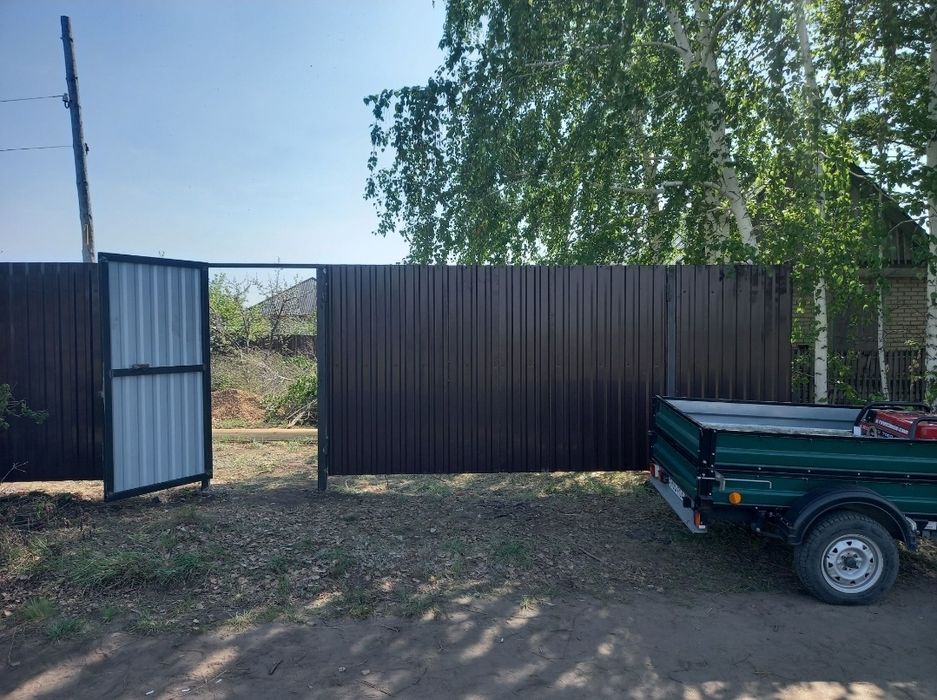 Забор из профлиста