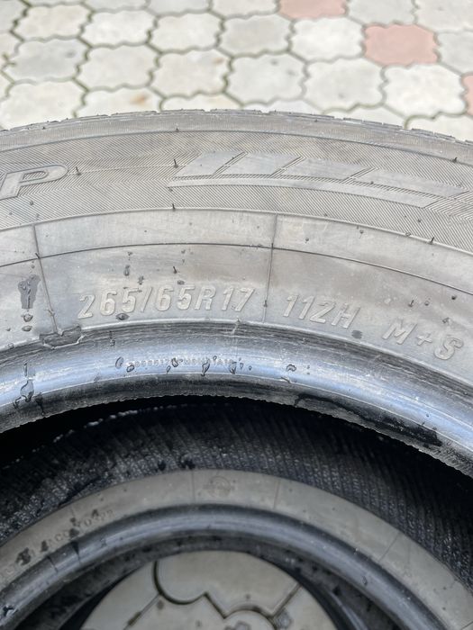 Продам четвре  летних колеса 265-65-R17