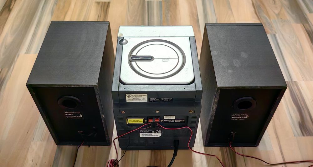 Radio casetofon CD Philips Micro Hi-Fi System MC145/12