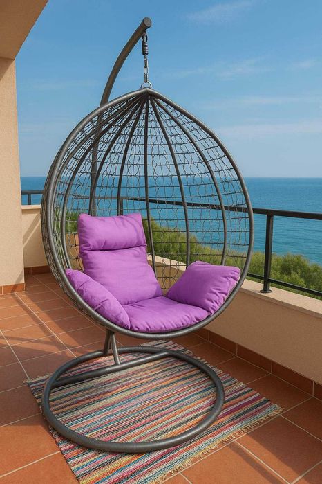 люлка- градинска люлка тип яйце, гнездо висяща