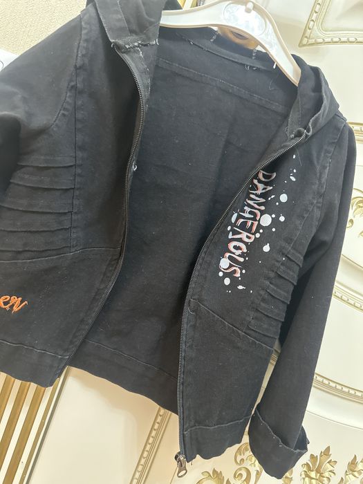 Детский джинсовый костюм