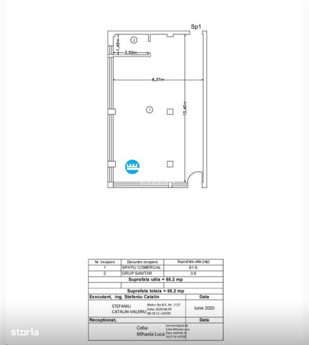 Spatiu comercial de vanzare Valea Lupului