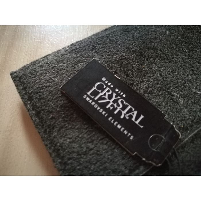 Колие/чокър с 5 реда кристали Swarovski