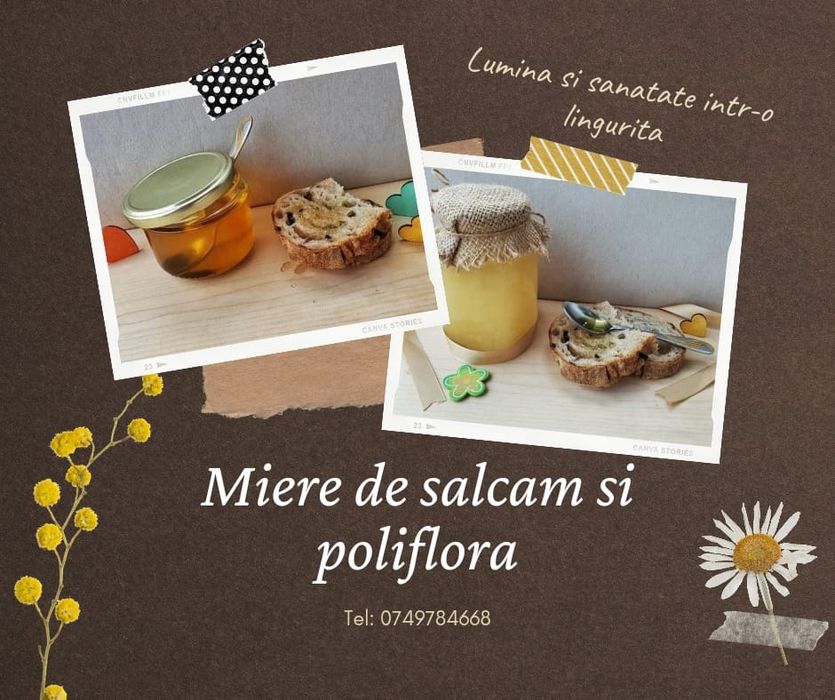 Miere naturala produsa în cozia