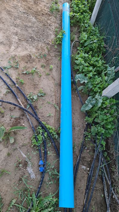 Teava PVC 110 gri si 125 albastră